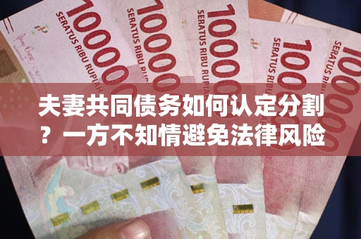 北京夫妻共同债务如何认定分割？一方不知情避免法律风险必看！